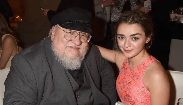 George RR Martin reveals new project with Game of Thrones star Maisie Williams