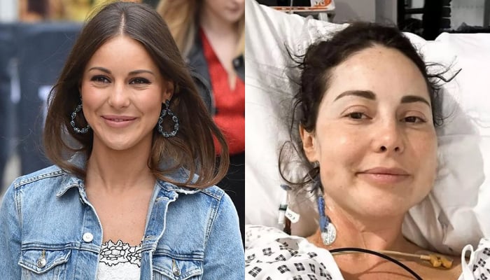 Louise Thompson suffers haemorrhage, loses three litres of blood while giving birth to son