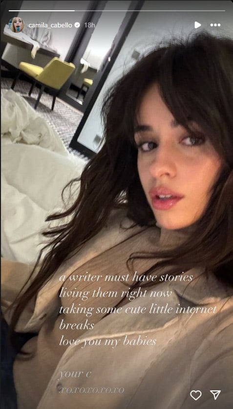 Camila Cabello announces ‘internet break’ ahead of Shawn Mendes’ new album