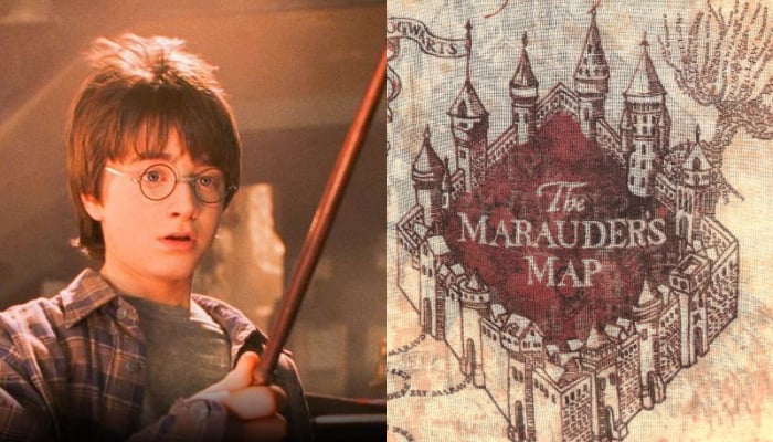 Marauder’s Map made its debut in Harry Potter, The Prisoner of Azkaban