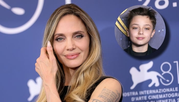 Angelina Jolie makes rare appearance with son Knox at Governors Awards