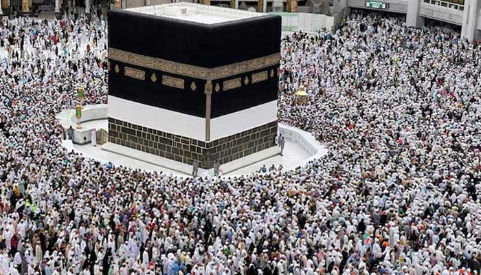 Pilgrims circle the Kaaba as they pray at the Grand Mosque, during the annual Hajj pilgrimage in the holy city of Makkah, Saudi Arabia on July 12, 2022. — Reuters