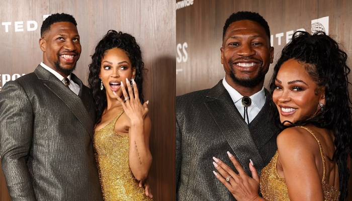 Meagan Good, Jonathan Majors confirm engagement in heartwarming way