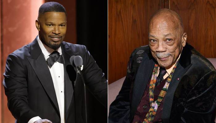 Quincy Jones helped Jamie Foxx in his Oscar-winning role of Ray Charles in 2004s Ray