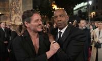 Denzel Washington, Pedro Pascal Turn Heads With Awkward Encounter