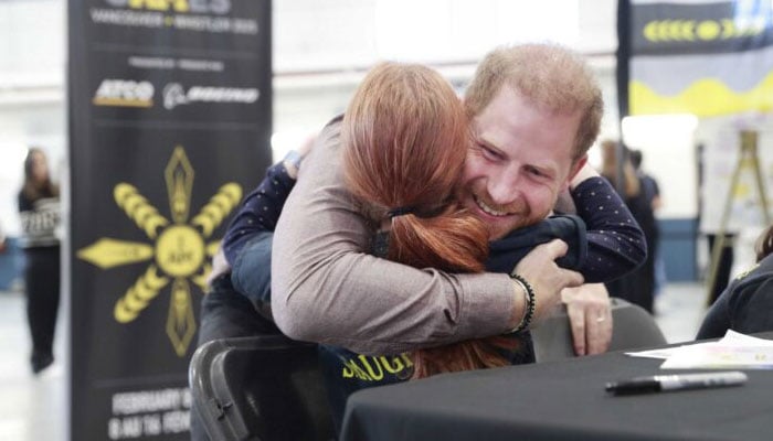 Prince Harry beams as he puts ‘dad-mode’ on full display in Canada