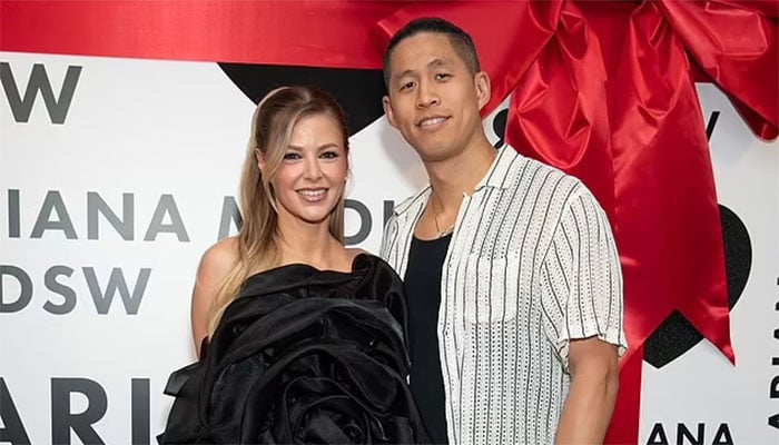 Ariana Madix and Daniel Wai share loving moment at public event.