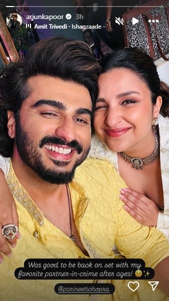 Arjun Kapoor reconnects with partner-in-crime in nostalgic update