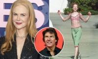 Nicole Kidman Debunks Viral Tom Cruise Divorce Celebration Meme