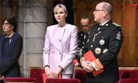 Princess Charlene Flaunts Rare Engagement Ring Beside Prince Albert