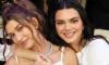 Kendall Jenner, Hailey Bieber hang out at Sabrina Carpenter show