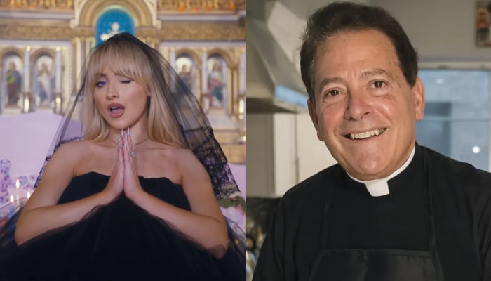 Sabrina Carpenter Feather gets priest fired