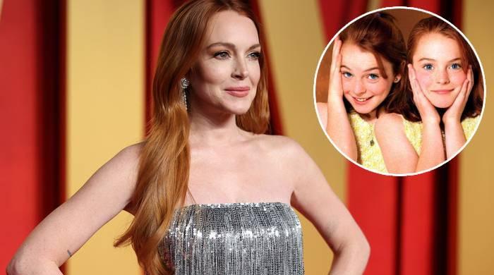 Lindsay Lohan shares witty comeback to Disney CEO at 'Parent Trap' premiere