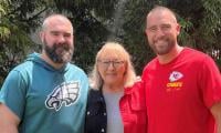 Travis, Jason Kelce Show Support For Mom Ahead Of Debut Movie