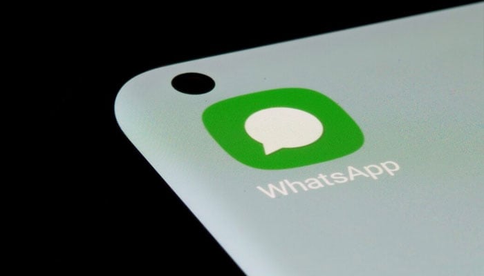 WhatsApp app is seen on a smartphone in this illustration taken, July 13, 2021. — Reuters