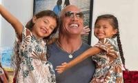 Dwayne Johnson's Daughters Follow In Father's Footsteps: 'my Two Tornados'