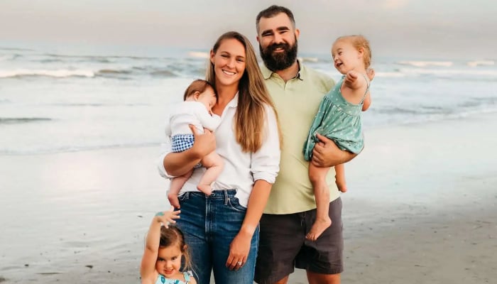 Jason Kelce, Kylie Kelce pregnant, expecting baby