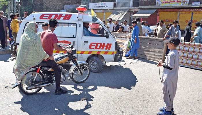 Representational image shows emergency situation at a hospital in Khyber Pakhtunkhwa. —Reporter