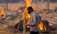 Indian Man Awakes On Funeral Pyre