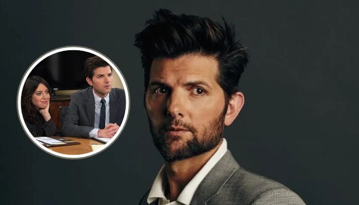 Adam Scott was left shocked after Aubrey Plazas prank during the table read of Parks and Rec.