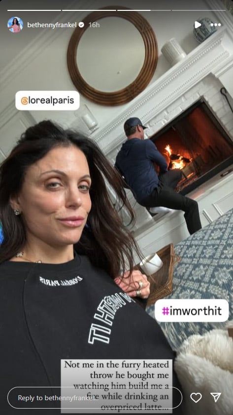 Bethenny Frankel goes Instagram official with new flame