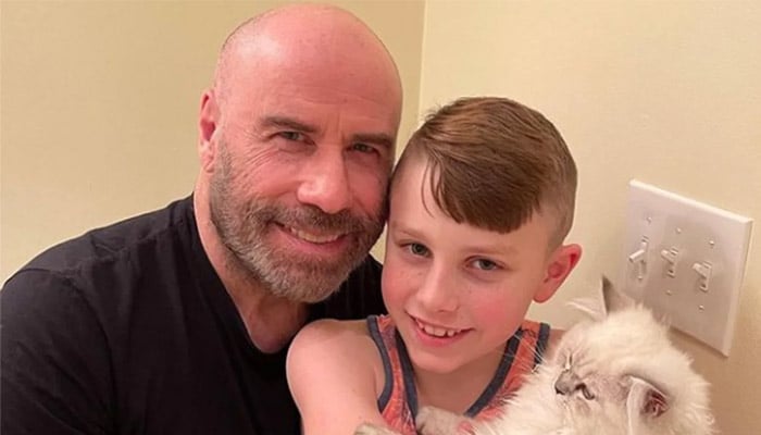 John Travolta marks his youngest son Benjamins 14th birthday