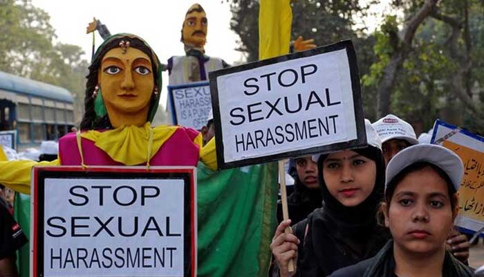 People take part in a protest rally against sexual harassment in Kolkata, India. — Reuters/File