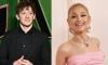 Ethan Slater attends ‘Wicked’ screening with Ariana Grande’s grandmother