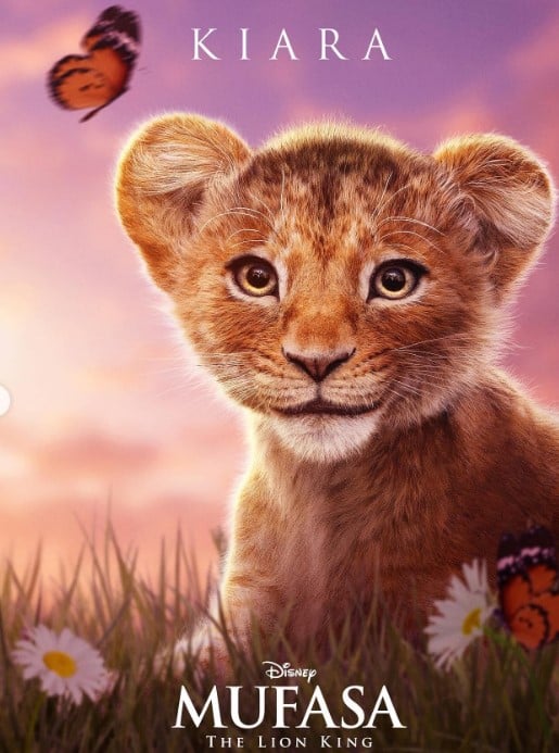 Disney drops pictures of all characters with names from Mufasa: The Lion King