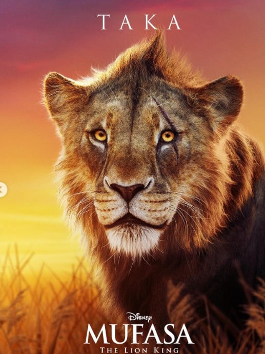 Disney drops pictures of all characters with names from Mufasa: The Lion King