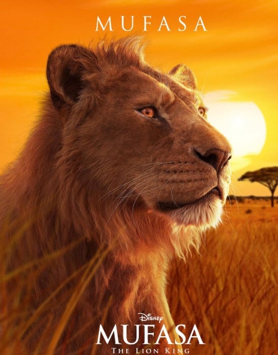 Disney drops pictures of all characters with names from Mufasa: The Lion King