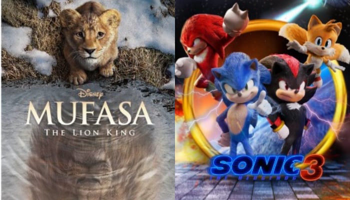 Sonic 3 and Mufasa are set to release on same date .i.e. December 20