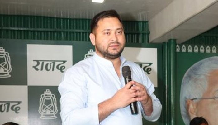 Indias Rashtriya Janata Dal politician Tejashwi Yadav. — X@TejashwiOffice