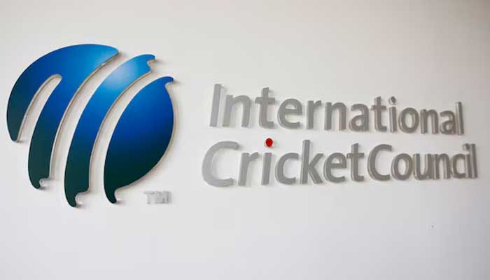 The International Cricket Council (ICC) logo at the ICC headquarters in Dubai, October 31, 2010. — Reuters