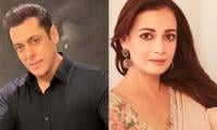 Dia Mirza Unveils 'on Set' Experience With Salman Khan