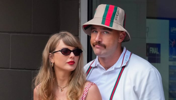 Taylor Swift gives sweet nod to Travis Kelce as she cheers him on for game