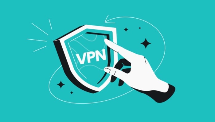 A VPN logo. —Surfshark website/ File