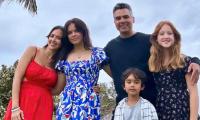 Jessica Alba Pose With Husband Cash Warren, 3 Kids For Thanksgiving Photo