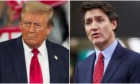 Trudeau Meets Trump After He Threatens To Slap Tariffs On Canadian Imports