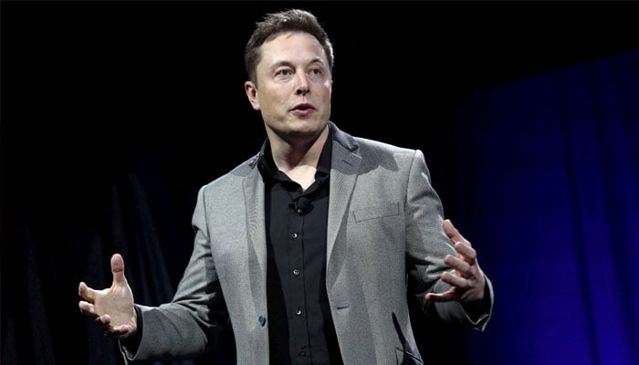 Tesla CEO Elon Musk speaks at an event in Hawthorne, California April 30, 2015. — Reuters