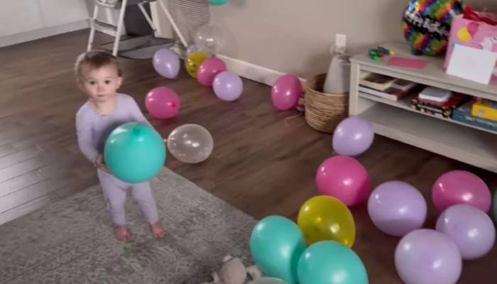 Kaley Cuocos toddler steals the show during her 39th birthday surprise