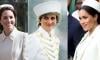 Late Queen viewed Meghan 'more mature' than Princess Diana, Kate Middleton