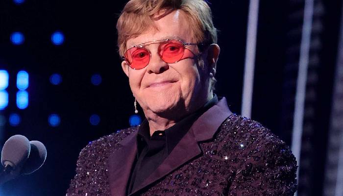 Elton John admits he could only hear his new musical amid vision loss