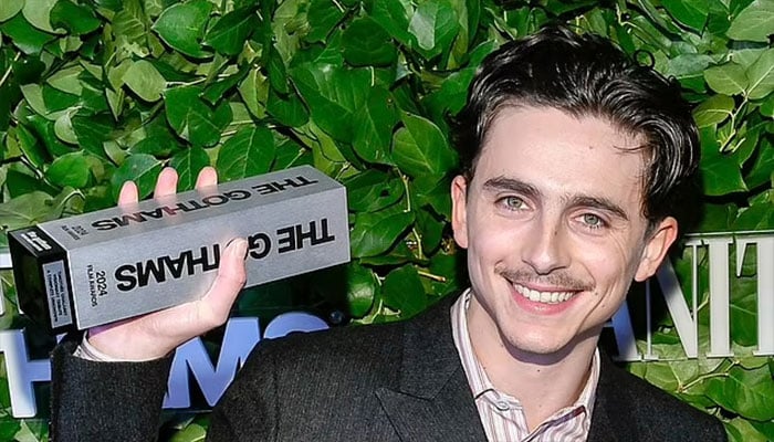 Timothée Chalamet honored for visionary role in A Complete Unknown.