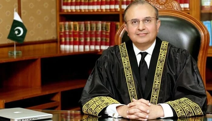 Supreme Court judge, Justice Mansoor Ali Shah. — SC website