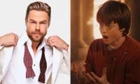 Derek Hough Lists Items From His Secret 'Harry Potter' Set Heist