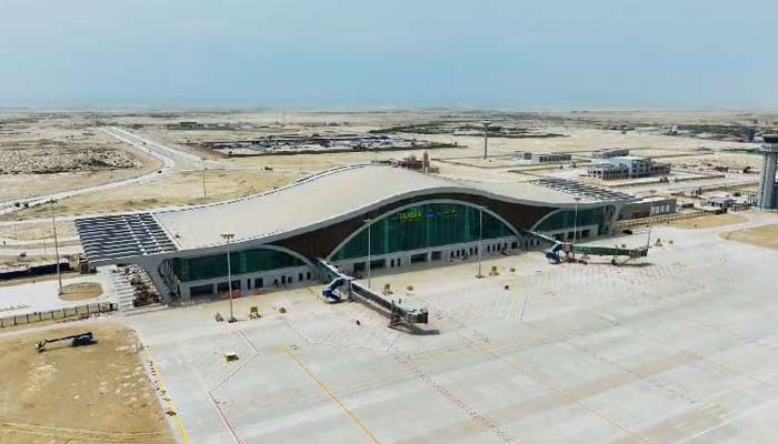 An overview of the New Gwadar International Airport. — Screengrab/PAA