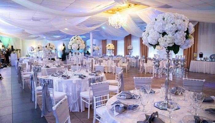 An image of a wedding hall. — Facebook