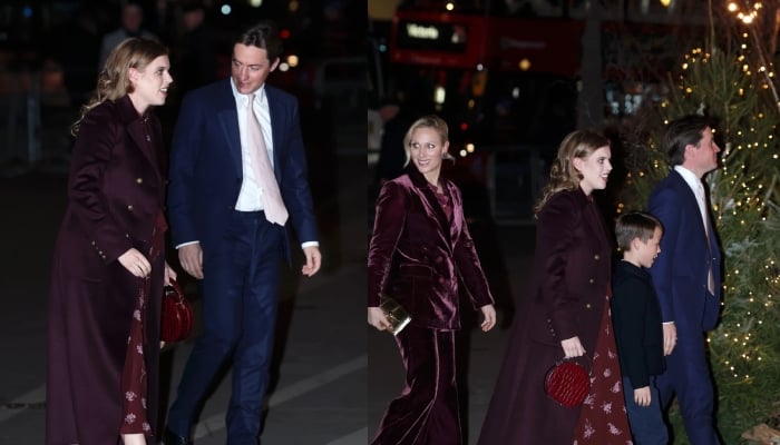 Princess Beatrice, Edoardo join Princess Kates festive Carol Service