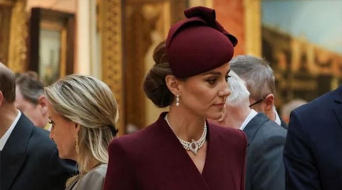 Princess Kate’s wardrobe swap: Qatar state go to look you didn’t catch